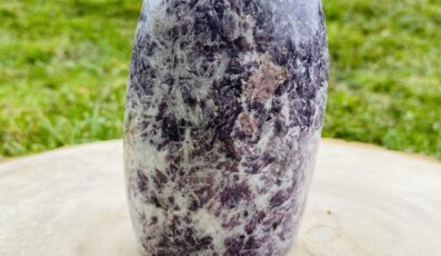 Pierre forme libre en lépidolite (572g)