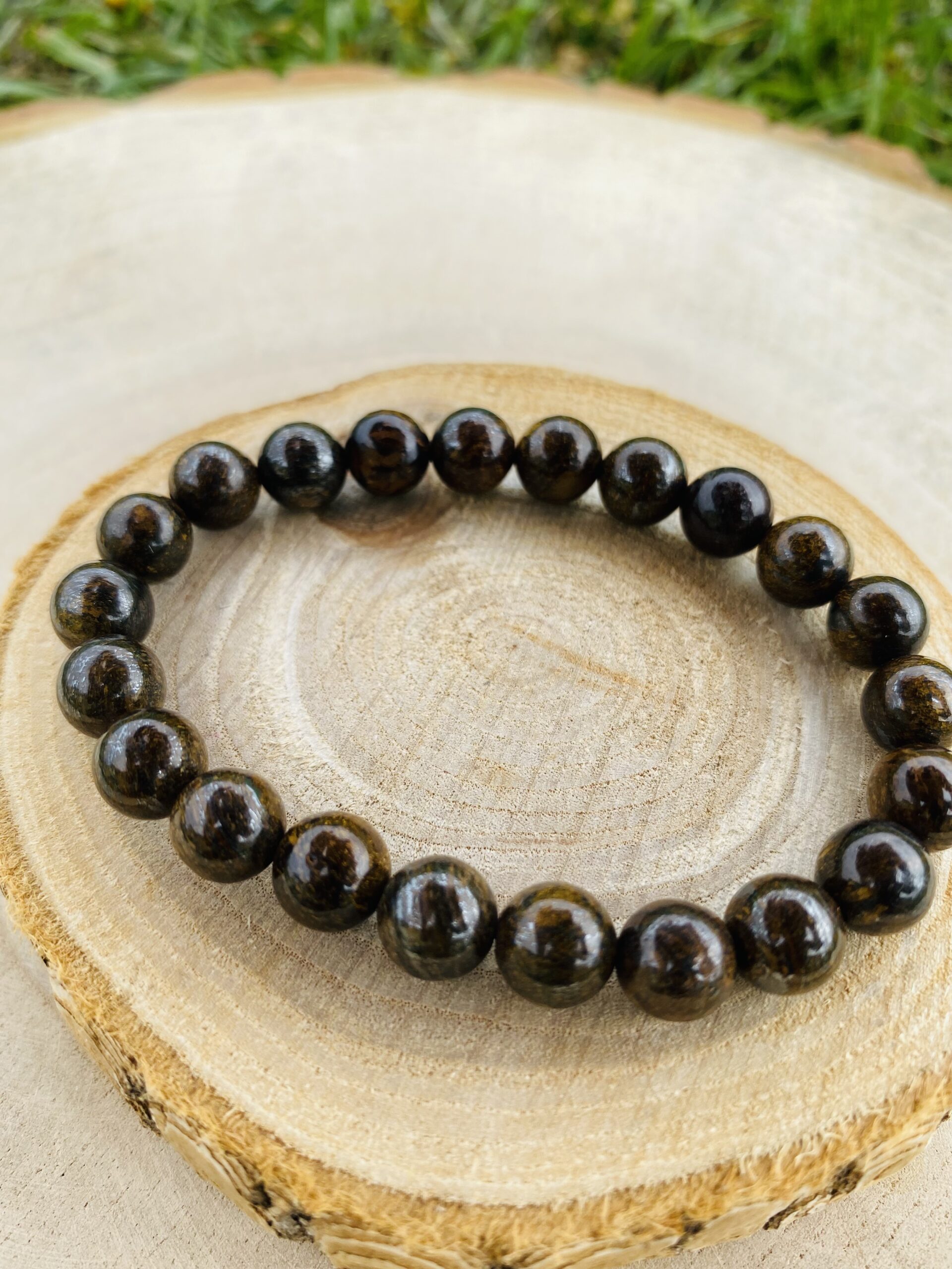 Bracelet boule Biotite – Image 2