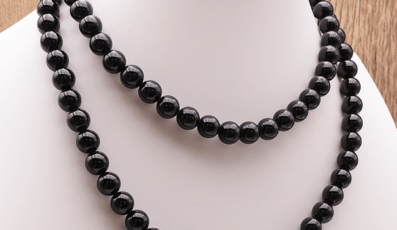 Collier Tourmaline noire