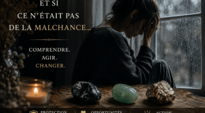 Pourquoi j’ai de la malchance et comment changer avec les pierres