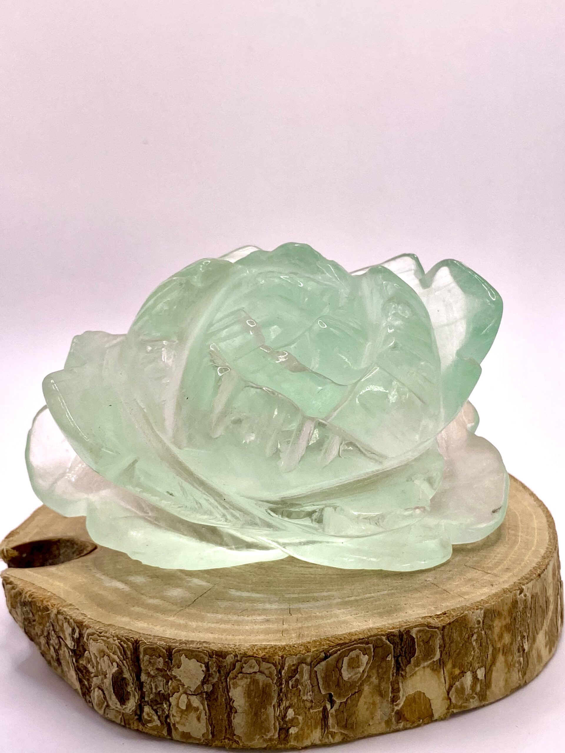 FIGURINE FLEUR FLUORINE VERTE – Image 3