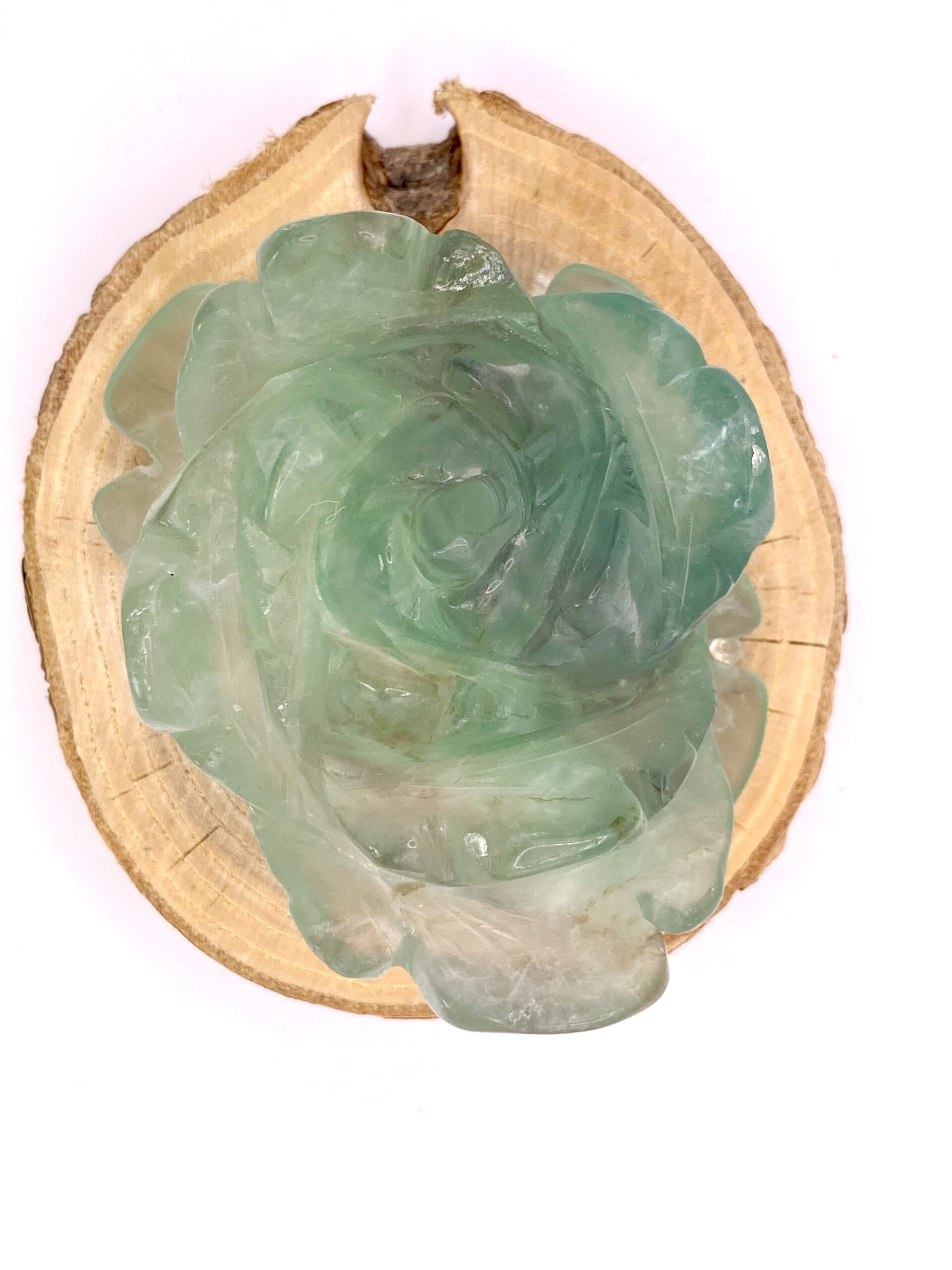 FIGURINE FLEUR FLUORINE VERTE – Image 2