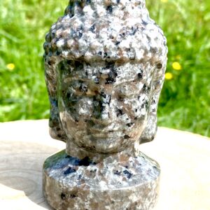 Tête Bouddha yooperlite naturelle lithothérapie