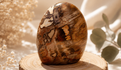 Forme Libre bois fossile(264g)