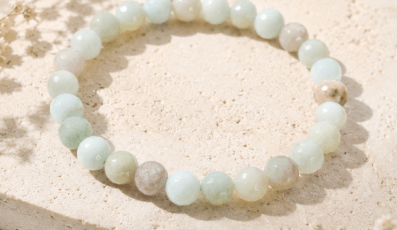 Bracelet facette amazonite