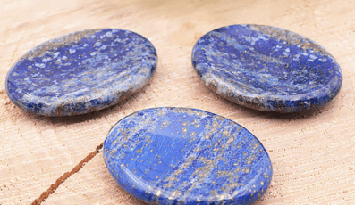 Galet anti stress lapis lazuli