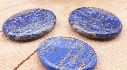 Galet anti stress lapis lazuli