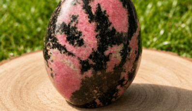 Pierre forme libre Rhodonite (537g)