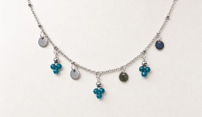 Collier LUEUR Malachite
