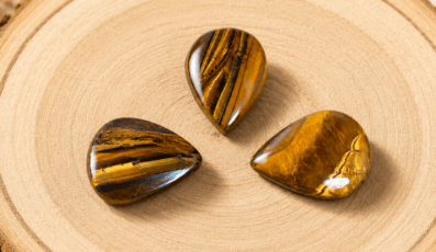 CABOCHON Oeil de tigre