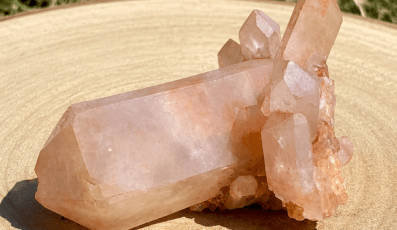 PIERRE BRUTE QUARTZ FERRUGINEUX HÉMATOÏDE (GM)
