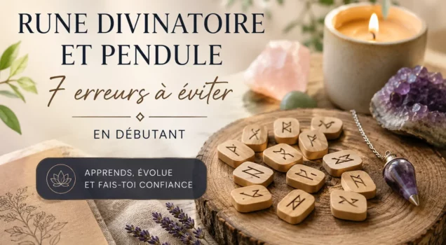Runes divinatoires et pendule : les 7 erreurs à éviter quand on débute en ésotérisme