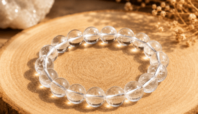 Bracelet Boule Cristal De Roche (10m)
