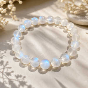 Bracelet en Péristérite naturelle