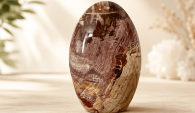 Forme Libre bois fossile(486g)