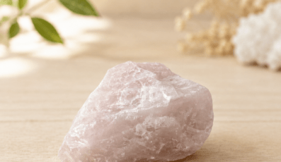 Pierre brute QUARTZ ROSE (505g)