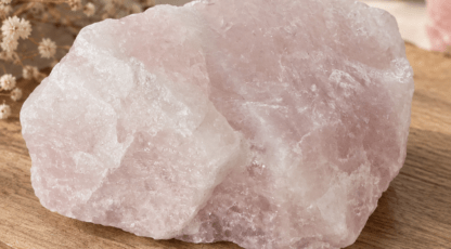 Pierre brute QUARTZ ROSE (1175g)