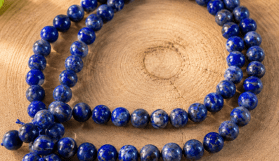 Fil de perles en Lapis lazuli