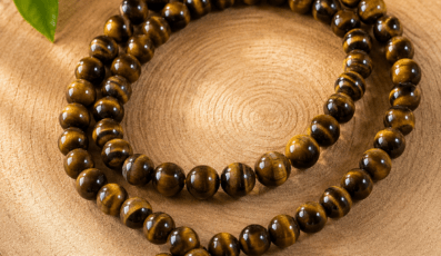 Fil de perles en Oeil de tigre
