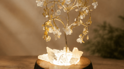 Arbre Lumineux en Citrine