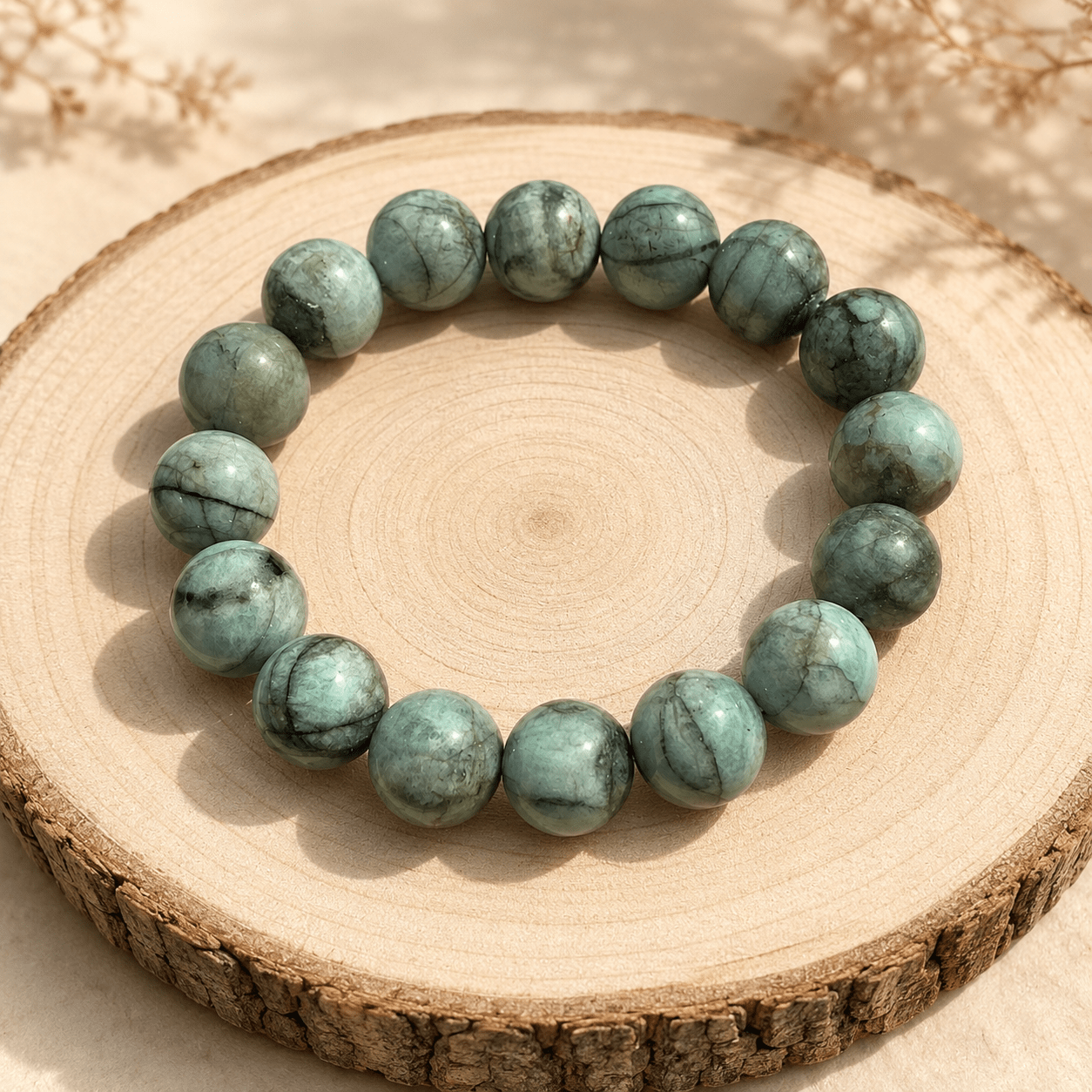 Bracelet en Émeraude naturelle – bienfaits lithothérapie
