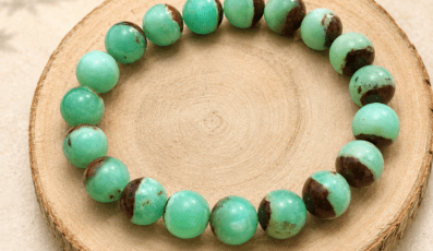 Bracelet Boule CHRYSOPRASE NATURELLE
