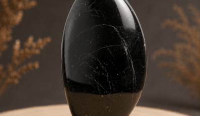 Forme libre en Tourmaline Noire