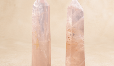 Lot Pointe polie en Quartz Rose (M2)
