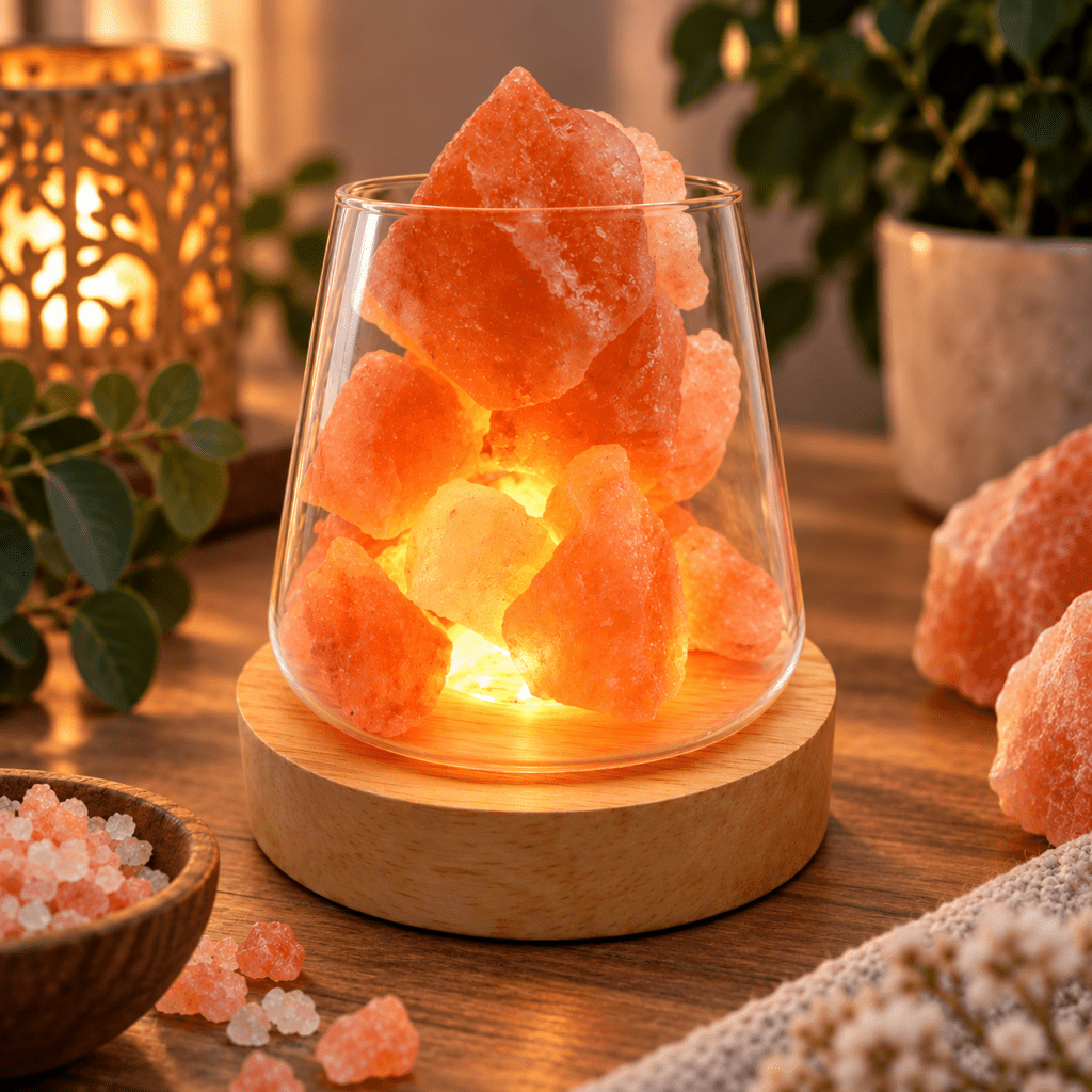 Lampe diffuseur Sel de l'Himalaya – lumière d'ambiance