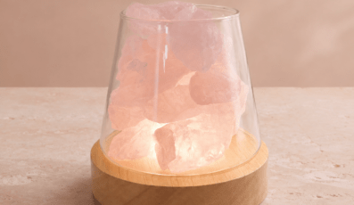 Lampe Diffuseur en Quartz Rose