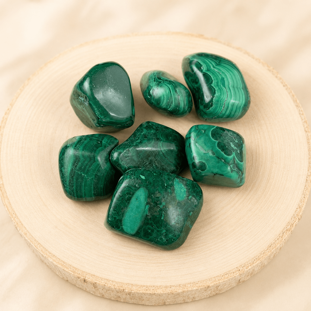 Pierre roulée en MALACHITE