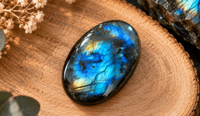 Cabochon en Labradorite (M2)