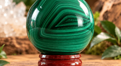 SPHÈRE en Malachite