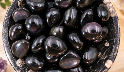 Pierre Roulée Obsidienne Oeil Céleste