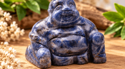 Bouddha en Sodalite