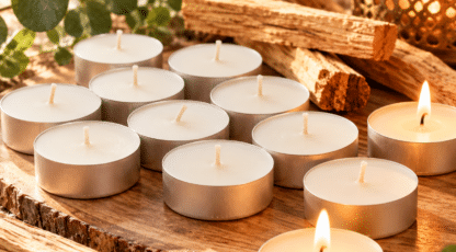 Bougies parfumées Satya Palo Santo – Lot de 12