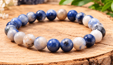 Bracelet boule Sodalite (AB)