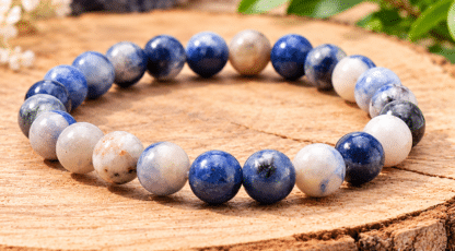 Bracelet boule Sodalite (AB)