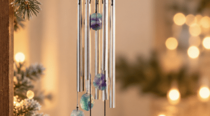 Carillon en fluorine multicolore