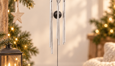 Carillon en quartz rose