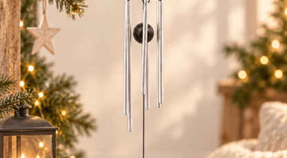 Carillon en quartz rose