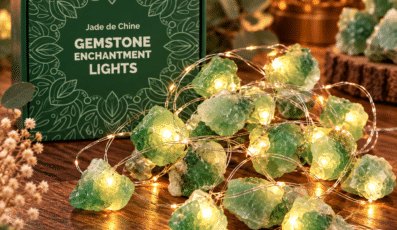 Guirlande de Pierre Précieuse en JADE