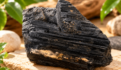 Pierre Brute Tourmaline noire (372g)