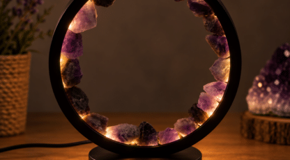 Lampe Halo en Améthyste