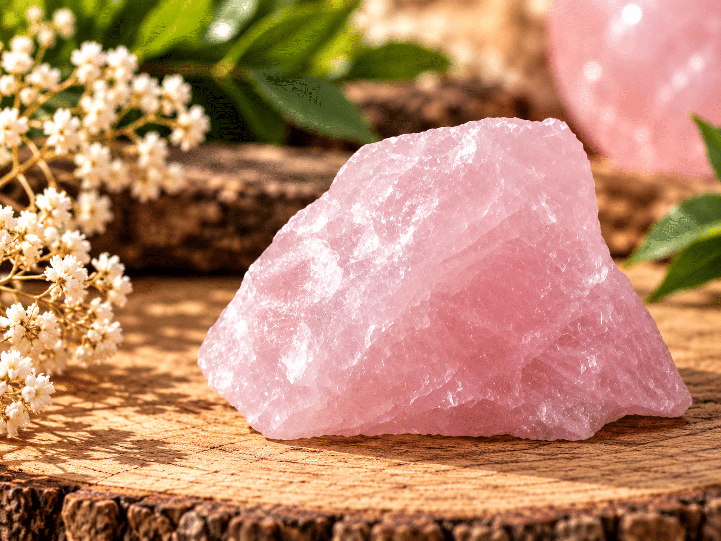 Pierre brute QUARTZ ROSE (70g M2) – Image 3