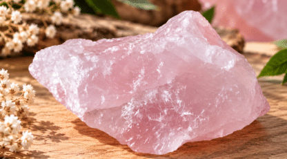 Pierre brute QUARTZ ROSE (70g M1)