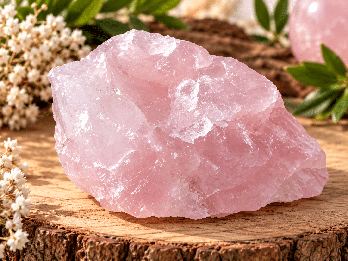 Pierre brute QUARTZ ROSE (70g M1) – Image 2